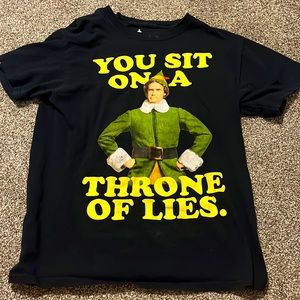 Elf Christmas graphic tee